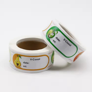 Etiqueta Adhesiva Personalizada de Buena Calidad para Bebidas, Etiqueta para Botellas de Jugo de Frutas - Product Image 2