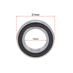 Roulement à section mince isolé non magnétique 6801 12x21x5mm entièrement en céramique Zircone ZrO2 pour dispositif médical - Product Image 2