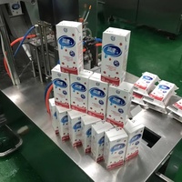 2026 boîte de jus de fruits en papier d'emballage de brique aseptique personnalisée 200ml 250ml 330ml 500ml 1L capacité pour le thé