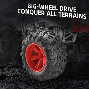 Coche de Juguete Eléctrico <span class=keywords><strong>Crazon</strong></span> 1:12 con Control Remoto Inalámbrico 2.4G, Paquete Todoterreno con Ruedas Grandes - Product Image 6