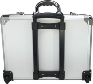 Valise de pilote en aluminium avec roulettes, 4 pièces - Product Image 6