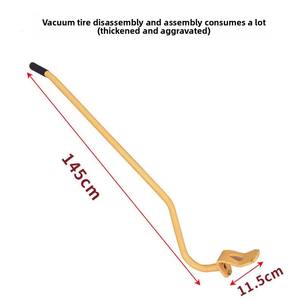 Extracteur de pneus de voiture avec barre de levage et crochet de démontage, outil de retrait de pneus avec tige d'impact pour montage OLIVER - Product Image 5