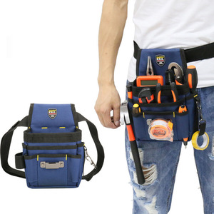 <span class=keywords><strong>Kit</strong></span> <span class=keywords><strong>de</strong></span> <span class=keywords><strong>electricista</strong></span> con funda, bolsa colgante <span class=keywords><strong>de</strong></span> cintura gruesa, reparación <span class=keywords><strong>de</strong></span> múltiples bolsillos, cremallera, bolsa <span class=keywords><strong>de</strong></span> cintura para herramientas - Product Image 1