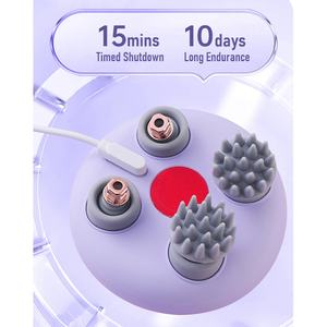 Masajeador de Cabeza Portátil Recargable, Herramienta Eléctrica Inalámbrica para Aliviar el Estrés, Masajeador de Cuero Cabelludo para Relajar el Cuero Cabelludo - Product Image 6