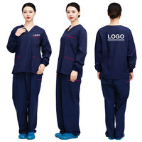 Ensembles de Blouses Médicales Unisexe Personnalisées en Tissu de Haute Qualité à Manches Longues pour Hôpitaux – Tenues Professionnelles pour Médecins et Infirmières – Vente en Gros