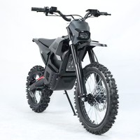 Dernier modèle de moto électrique tout-terrain à deux roues 72V 3000W, vélo électrique longue portée pour adultes et adolescents