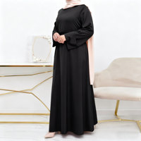 Robe Abaya Maxi pour Femmes, Vêtements Islamiques, Grande Taille, Antistatique, Vente en Gros pour Musulmanes, Best-seller en Malaisie