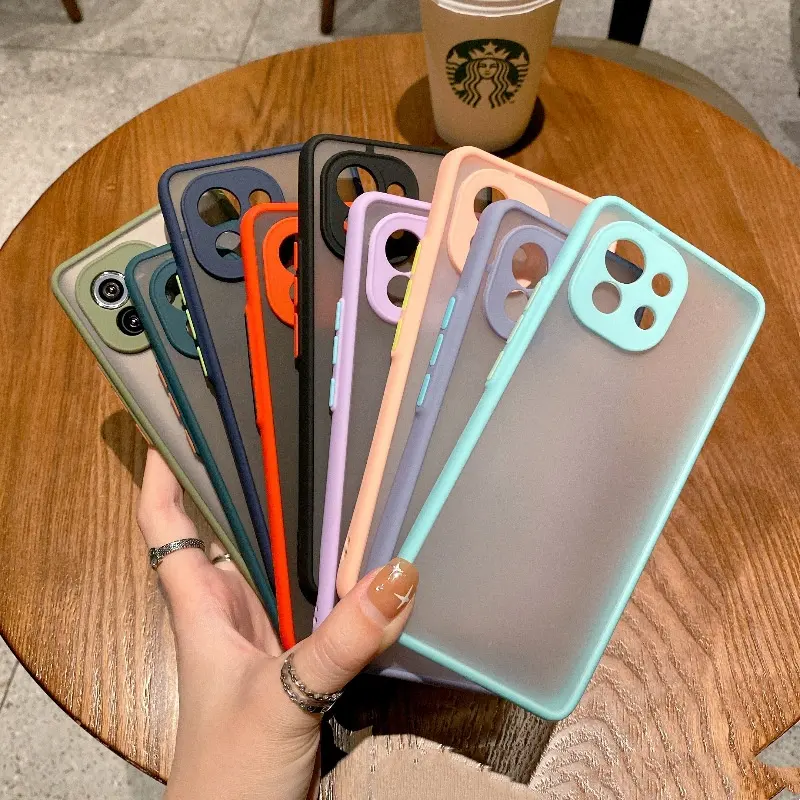 Matte Surface Translucent Smooth Feel Phone Case For Xiaomi 11 13 Ultra Note 12 Pro Plus 14