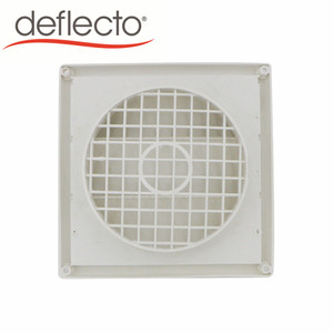 6 Inch 150mmm One Way <strong>Wall</strong> Air <strong>Vent</strong> Fixed Louver <strong>Vent</strong> <strong>Cover</strong> <strong>for</strong> Kitchen Bathroom Dryer <strong>Vent</strong> Air Outlet - Product Image 2