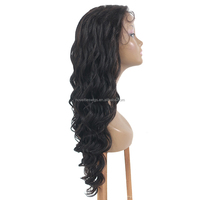 Nouveautés Perruques Lace Frontal 100% Cheveux Humains 13*6, Ondulées Naturelles Bouclées Pré-Pluckées, Effet Vague d'Eau Lâche
