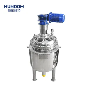50-5000L baja tahan karat kualitas tinggi reaktor kimia laboratorium tekanan tinggi dengan agitator untuk solusi, cairan, bahan kimia
