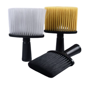 Fabbricazione elettrolitica a manico lungo spazzola per scarti di capelli morbidi da barbiere spazzola per capelli - Product Image 6