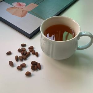 New Design Professional Tea Infuser Eco-friendly Stoneware <b>Ceramic</b> <b>Mug</b> Custom Color Pink Dishwasher & Microwave Safe Reusable - Product Image 3