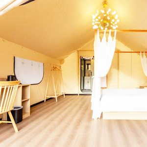 Tùy chỉnh sang trọng glamping lều ngoài trời kỳ nghỉ khách sạn với nhà vệ sinh lớn cắm trại lều - Product Image 4