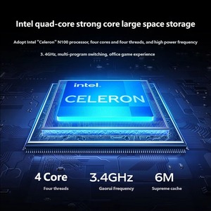 Tablette-ordinateur portable 2-en-1 S130, processeur Celeron N100 N150, 16 Go de RAM DDR5, 512 Go de SSD, écran tactile 13 pouces 3K, PC ERAZER S130 2-en-1 - Product Image 4