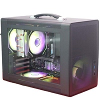 Computadora de Escritorio G30, AMD Ryzen5 5600G, 16GB RAM, 500G/1TB SSD, Hexa Core, PC con Windows 11, PC para Juegos, Microcomputadora