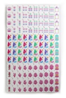 Set Mahjong Akrilik 3 Lapis, 160 Buah, Lengkap, Grosir untuk Permainan di Rumah
