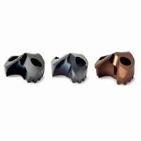 Foret couronne indexable U-Drill à pointe remplaçable autobloquante, refroidissement interne, 1.5D 3D 4D 5D 6D 8D, pour perçage profond sur tour CNC