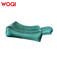WOQI dernier logo personnalisable impression étanche portable extérieur plage camping canapé-lit gonflable