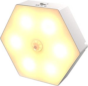 New Product 625/660/670nm Wavelength <b>LED</b> Motion <b>Sensor</b> Night <b>Light</b> Battery Operated Portable for Bedroom Corridor Stairs - Product Image 1