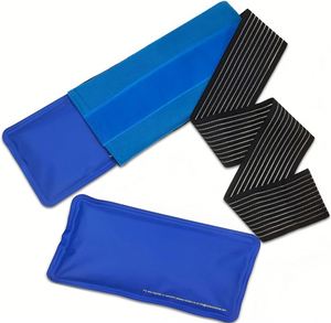2 Compresas de Gel Suave para Lesiones, Reutilizables y Ajustables, Alivio del Dolor, Tamaños S/M/L, Compresa de Terapia Fría/Caliente Clase II - Product Image 4