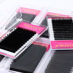 Ciglia Finte All'Ingrosso 6-25mm 0.03 0.05 0.07 C CC D DD Nero Opaco, Logo Personalizzato, Vegane, Cruelty-Free, Fibra PBT Coreana Lc Bc - Product Image 5