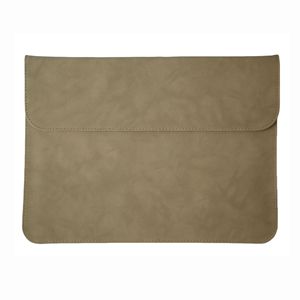 Wholesale Custom Logo Women Men PU Leather Laptop Protective <strong>Case</strong> for <strong>Macbook</strong> Air/Pro Portable Business Briefcase Laptop <strong>Bag</strong> - Product Image 5