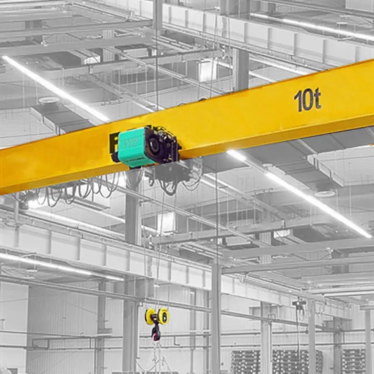 Lifting equipment 1ton 3ton 5 ton 10 ton Single girder electric european overhead crane indoor using
