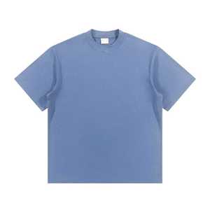 เสื้อยืดโอเวอร์ไซส์แบบยูนิเซ็กซ์ขายส่ง - คุณภาพสูง 300gsm ผ้าฝ้าย 100% เนื้อหนาหรูหรา ไซส์พลัส ถักทอ รับสกรีนโลโก้ - Product Image 3