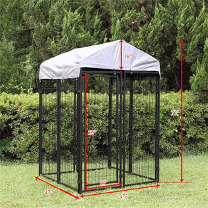 Wholesale Large Outdoor Welded Chain Link Fence <strong>Dog</strong> Cage <strong>Kennel</strong>/large Outdoor <strong>Dog</strong> Fence - Product Image 3