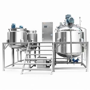 Machine à fabriquer du savon Rick, moteur Abb, homogénéisateur, acier inoxydable 304/316L, chauffage électrique à la vapeur, multifonctionnelle - Product Image 1