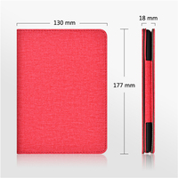 Étui magnétique Kindle avec sangle et support arrière, étui de protection magnétique en cuir de 6.8 pouces pour Amazon Kindle kpw12345