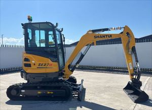 Mini-excavatrice sur chenilles d'origine usine de 2,7 tonnes SE27SR avec capot télescopique - Product Image 5