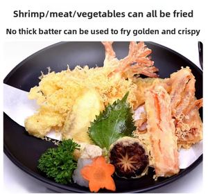 อาหารญี่ปุ่นเทมปุระผงพิเศษสำหรับอาหารทอดต่างๆครัวขนาด100กรัม * 50ถุง - Product Image 5