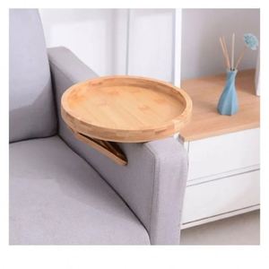 Portable Couch Arm Tray Portable Sofa Armrest Tray with Cup Holder Snacks Drinks Holder for <b>Remote</b> <b>Control</b> Coffee Table <b>Storage</b> - Product Image 4