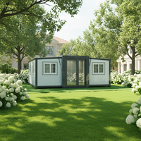 Maison modulaire à construction rapide, maison préfabriquée à faible coût, maison modulaire en conteneur, garage, abri