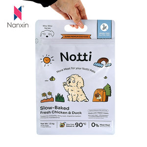 ถุงฟอยล์อลูมิเนียมแบบก้นแบนสำหรับอาหารสัตว์เลี้ยง ขนาด 10 กก. 20 กก. 50 กก. พร้อมซิปเลื่อนและข้างขยายสำหรับบรรจุภัณฑ์อาหารสัตว์เลี้ยง - Product Image 4