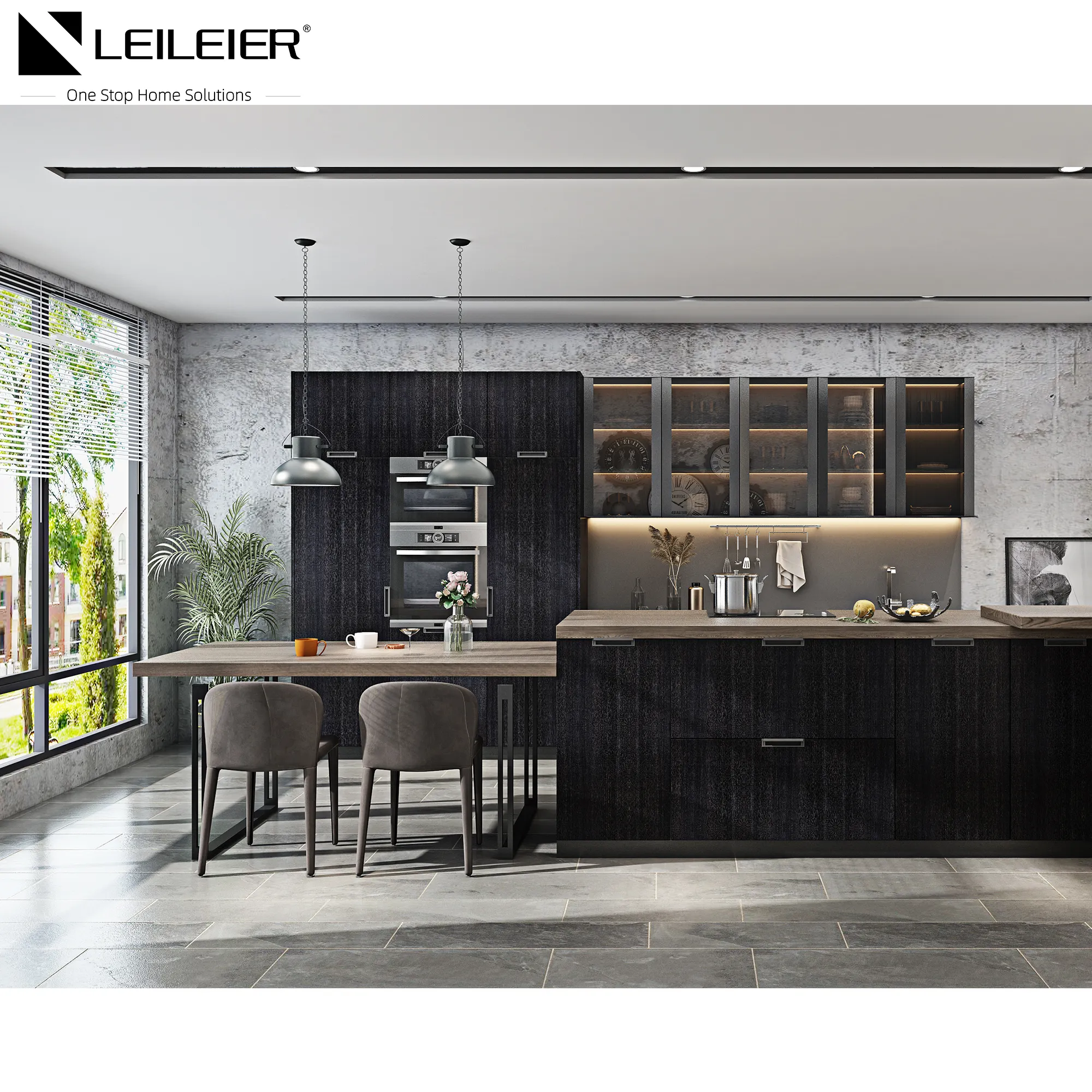 LEILEIER latest modern design small kitchen cabinet set with sink kitchen cabinets turkey