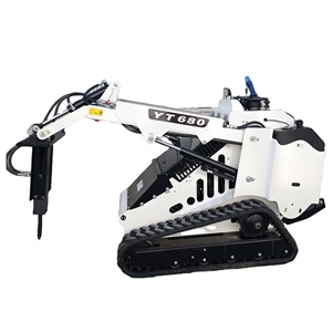 Newest Mini <b>Stand</b> on Skid Steer Meet Ce V Epa 900 Kg 1000 1200 with Bucket - Product Image 2