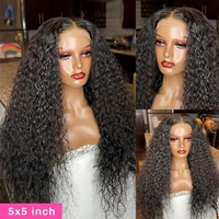 Perruques frontales en dentelle transparente Full HD, cheveux indiens bruts, perruques frontales en dentelle 13x4, cheveux humains, ondulations naturelles, cheveux vierges, perruque en dentelle HD