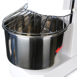 Amasadora Espiral Pequeña de 10 Litros, Amasadora Espiral de 5 kg para Panadería, para Amasar <span class=keywords><strong>Harina</strong></span> de Trigo y Agua para Molino de <span class=keywords><strong>Harina</strong></span> de Panadería - Product Image 3