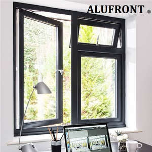 Fenêtres à battants en <span class=keywords><strong>verre</strong></span> isolant à <span class=keywords><strong>double</strong></span> <span class=keywords><strong>action</strong></span>, norme américaine NFRC, efficaces en termique, Alufront - Product Image 3