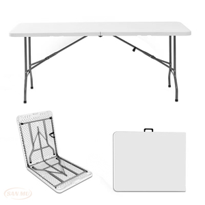 Chất Lượng Cao Trắng Nhựa Gấp Bảng Cho Các Sự Kiện Cho Thuê Ngoài Trời Dã Ngoại Bảng Vườn Đảng 4 5 6 8 Ft - Product Image 5