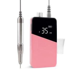 2024 taşınabilir profesyonel elektrikli şarj edilebilir 30000rpm fırçasız tırnak matkap makinesi yüksek hızlı tırnak matkap makinesi - Product Image 3