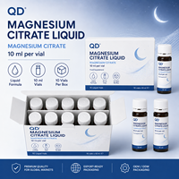 Complément Liquide de Citrate de Magnésium Végétalien Sans Sucre OEM ODM 400mg/10ml Certifié Halal Durée de Conservation de 24 Mois Étiquette Personnalisée