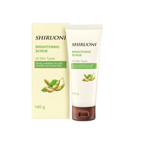 Nettoyant visage exfoliant naturel au soja, équilibrant le pH, contrôle du sébum, marque privée