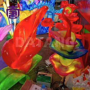 Luces LED Decorativas con Diseño de Flores de Fantasía, Resistentes al Agua IP65, Colores Personalizables para Parques al Aire Libre y Jardines Residenciales, Diseño Duradero - Product Image 4