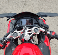 Moto Chopper avec compteur de vitesse TFT, moto Euro 5 avec phares antibrouillard, avec MP3, moto de course 400CC