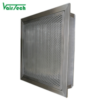 Rejilla de Ventilación de Retorno con Bisagras para Puerta, Tipo Perforado, de Acero Inoxidable 304, Decorativa para HVAC