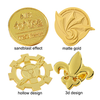 Broches de mode personnalisées pour femmes et hommes, en métal doré ou argenté, avec initiales, lettres, logo, épingle de revers, broche personnalisée